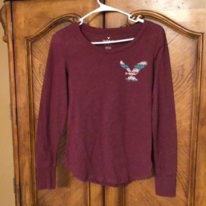 American eagle long sleeve T shirt